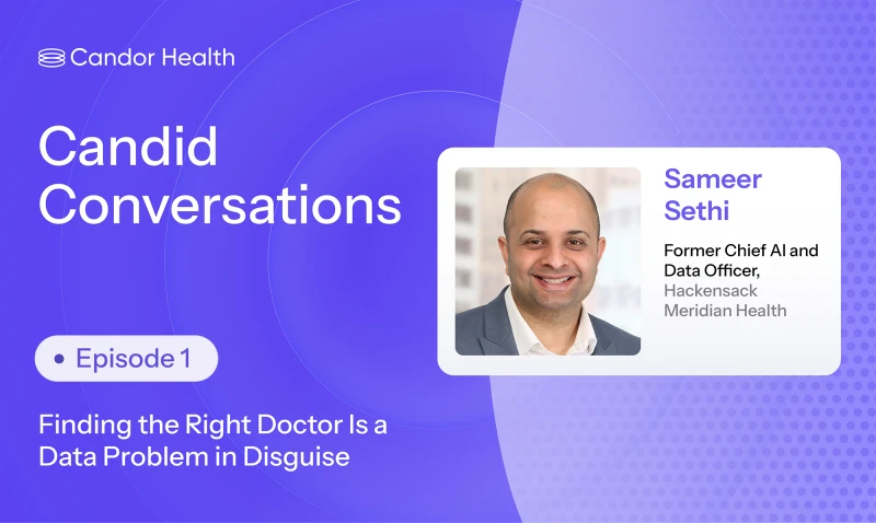 Finding the Right Doctor Is a Data Problem in Disguise