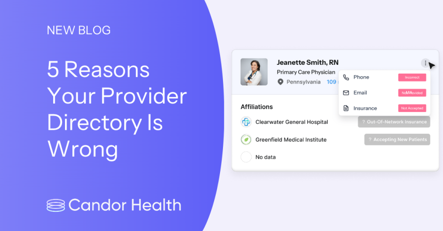 5 Reasons Your Provider Directory Is Wrong